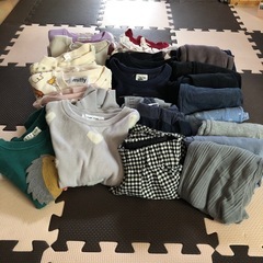 まとめて30点　100センチ女の子　秋〜冬服