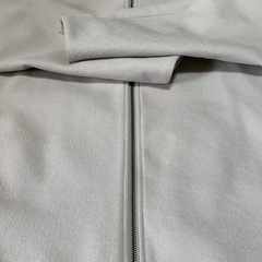 ノーカラー コート　ベージュ
の画像