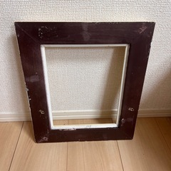 アンティーク額縁 ホワイト【39×24㎝】の画像