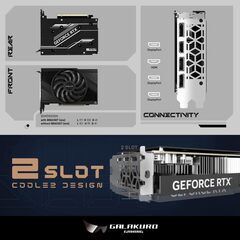 【新品】玄人志向 NVIDIA GeForce RTX4060 搭載 グラフィックボード GDDR6 8GB 搭載モデル 【国内正規品】 GG-RTX4060-E8GB/SFの画像