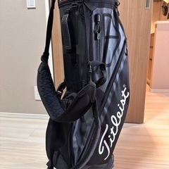 Titleistゴルフバッグ　中古の画像