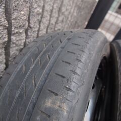 15インチ　5.5Ｊ　BSネクストリー165/55-15　鉄ホイール、の画像