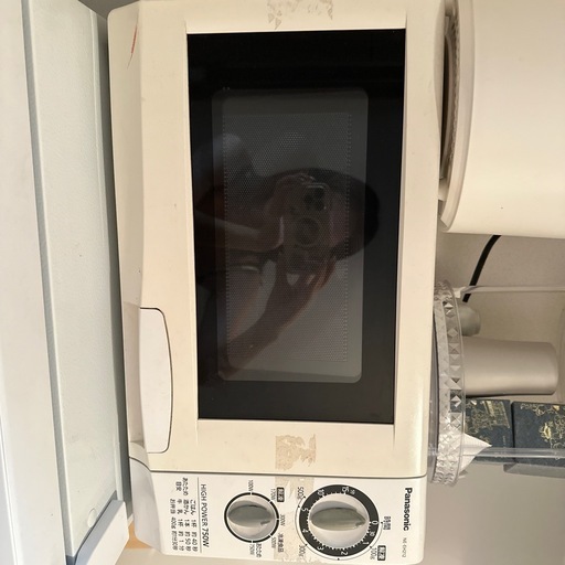 電子レンジ 取りに来てくださるかた