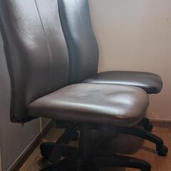残り2 脚 国産 ミトノ ハイバックチェアの画像