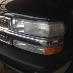 シボレーchevrolet タホtahoe 純正ヘッドライト　リ...