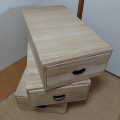 桐押入れ収納三段