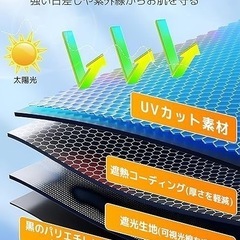 新品未使用　折りたたみ日傘 50+  紫外線対策 晴雨兼用 コンパクト 8本骨 耐風撥水の画像