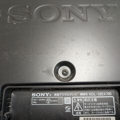 32型テレビ SONY KDL-32EX700 足なしリモコンなし