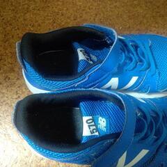 newbalance スニーカー 靴 シューズ 21.5cmの画像