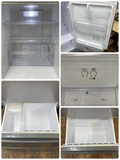 新生活応援フェア！期間限定の特別値下げ！ R076 ☀️ ジモティー限定価格！ AQUA 3ドア冷蔵庫(272L・右開き)  AQR-271F ⭐ 動作確認済 ⭐ クリーニング済