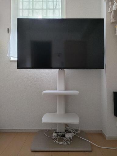 FITUEYES テレビ台　壁寄せテレビスタンド