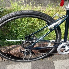 🟢新車🟢1台限定価格🟢　エントリークロスバイク　SHIMANO/7speed　軽量アルミフレーム　158㎝～　Vブレーキ　点検調整永久無料✨　西宮市の画像