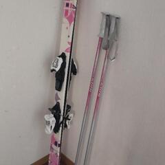 スキー板、ストック