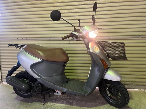 【売約済】実働  BT新品 スズキ CA41A レッツ4 サイドスタンド付き4スト原付 インジェクション スクーター