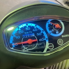 【売約済】実働  BT新品 スズキ CA41A レッツ4 サイドスタンド付き4スト原付 インジェクション スクーターの画像