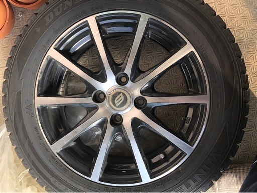 取引き完了しました。ホイール付きスタッドレスタイヤ