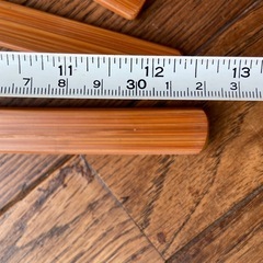 鍋用　竹すくい大　新品　穴あきすくいの画像