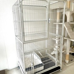 猫用/ 3段ケージの画像