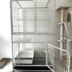 猫用/ 3段ケージの画像