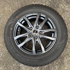 中古スタッドレスタイヤアルミホイール付
の画像