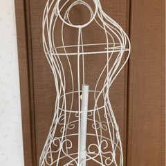 決定しました！　アイアン　トルソー　マネキン　ホワイトの画像