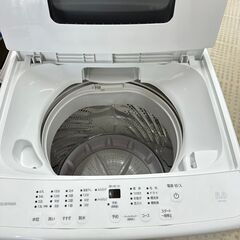 アイリスオーヤマ 洗濯機 IAW-T504 5キロ 2023年製 高年式の画像