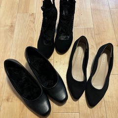 レディース靴3足の画像