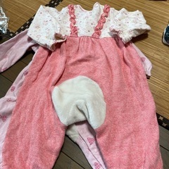 クーラクール ベビーカバーオール　2枚セット
の画像