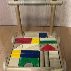 手押し車 & 積み木パズル(知育玩具)