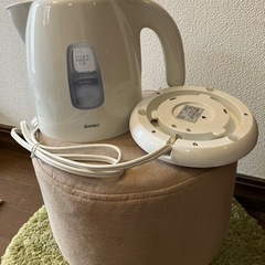 購入者様決まりました電気ケトルポット 新品♩値引き交渉どうぞ