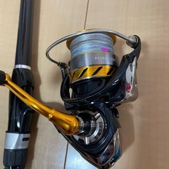 海上釣堀 シーマーク ダイワ レブロス セットの画像