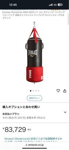 サンドバッグ　