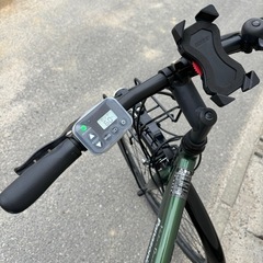 【Panasonic】電動自転車 700×38C（27インチ相当）  4ヶ月間のみ使用　バッテリー良好の画像