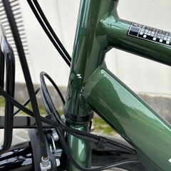 【Panasonic】電動自転車 700×38C（27インチ相当）  4ヶ月間のみ使用　バッテリー良好の画像