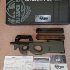 【値下げ】【GGO】【ガンゲイル・オンライン】　P90（S&T）　USP（東京マルイ）　電動ガン　サバイバルゲームの画像