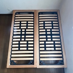 セミシングル ベッド 無印の中古が安い！激安で譲ります・無料で