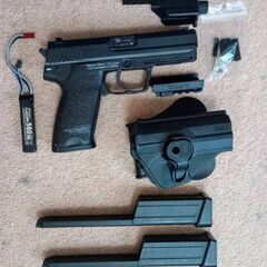 【値下げ】【GGO】【ガンゲイル・オンライン】　P90（S&T）　USP（東京マルイ）　電動ガン　サバイバルゲームの画像