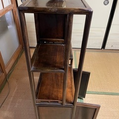 飾り棚　茶箪笥　アンティーク　骨董
の画像