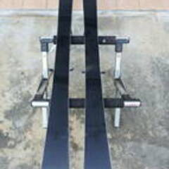 【KSD/Back/75】SALOMON/サロモン　power line AL IUM 154 バインディングL10　レディース　ユースド　Ｇ Kart　■スキー＆スノボー関係沢山あります。見学の上決めてください当日キャンセル可能。専用駐車所ありの画像