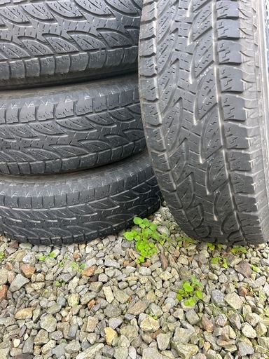 【15インチ】215/80R 15【アルミセット】
