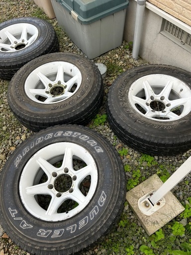 【15インチ】215/80R 15【アルミセット】