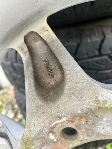 【15インチ】215/80R 15【アルミセット】