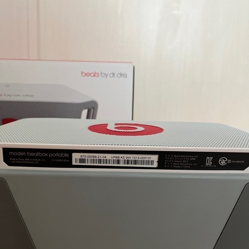 Beatbox Portable ビートボックス ポータブル Beats by Dr.Dre ビーツ