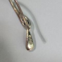 プラチナのピアスの画像