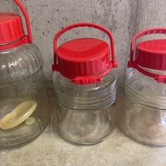 梅酒用瓶　5L-1個. 3L-2個の画像