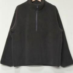 無印良品 プルオーバー ボアフリース ハーフジップの画像