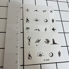 タトゥーステッカー3枚セットの画像