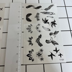 タトゥーステッカー3枚セットの画像