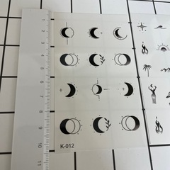 タトゥーステッカー3枚セットの画像