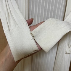 powder sugar ロングカーディガン　ホワイト　Mサイズの画像